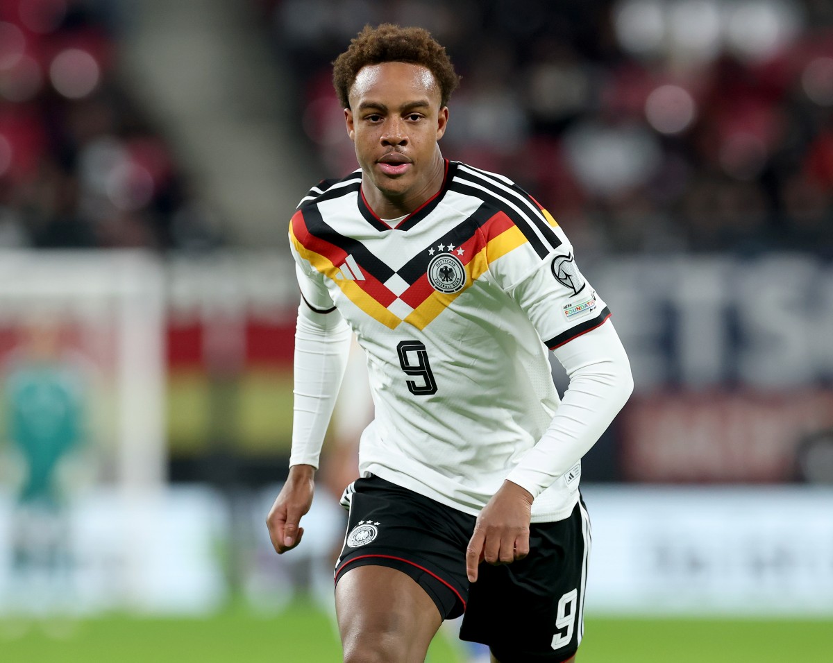 Assan Ouedraogo in action for Germany