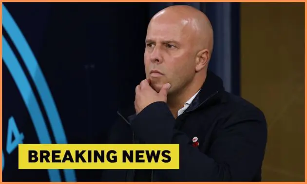 Arne Slot breaking news