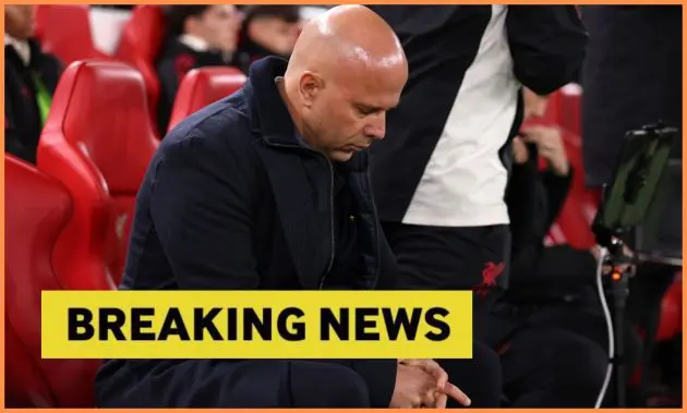Arne Slot breaking news