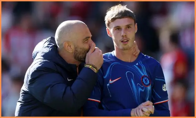Enzo Maresca and Cole Palmer