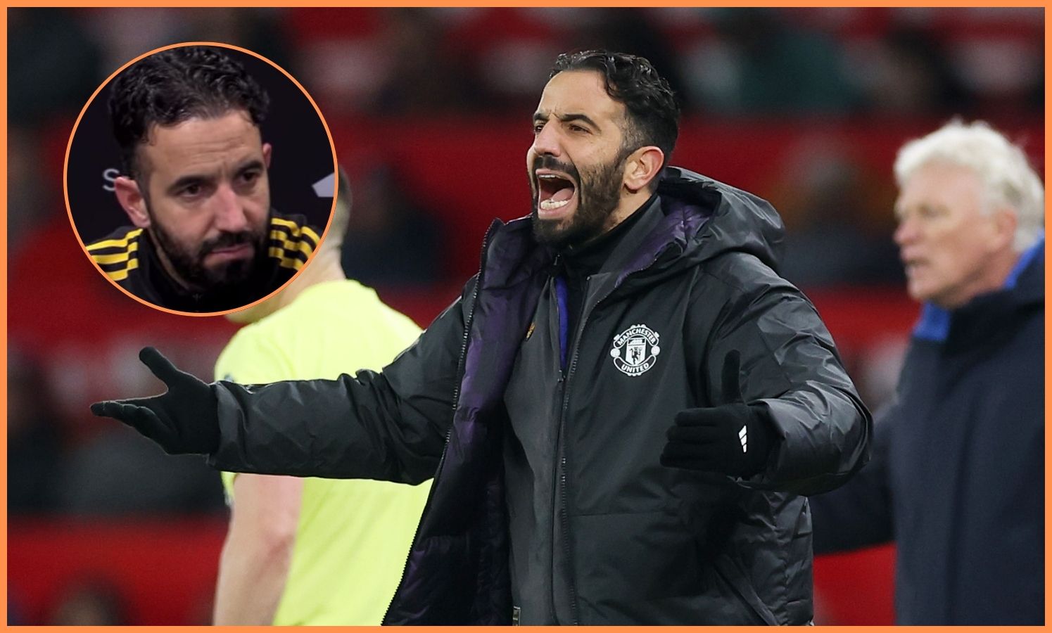 Ruben Amorim reacts to Man United's defeat to Everton