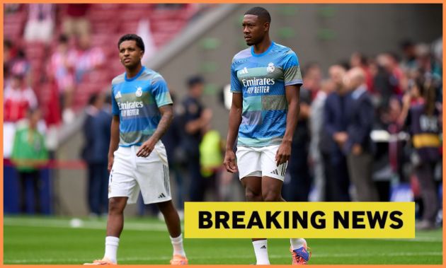 Rodrygo Goes and David Alaba