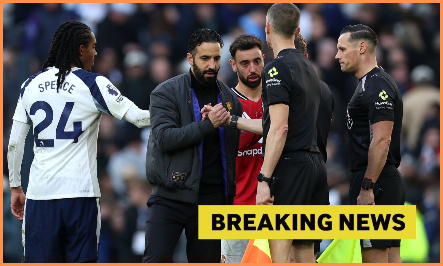 Man United Tottenham breaking news