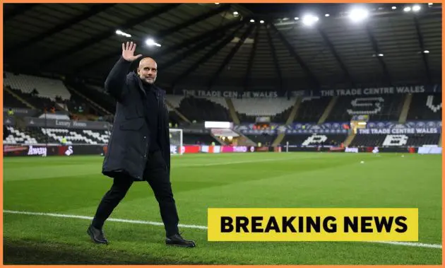 Man City breaking news