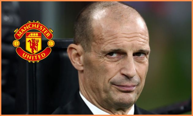 AC Milan manager Massimiliano Allegri looks on