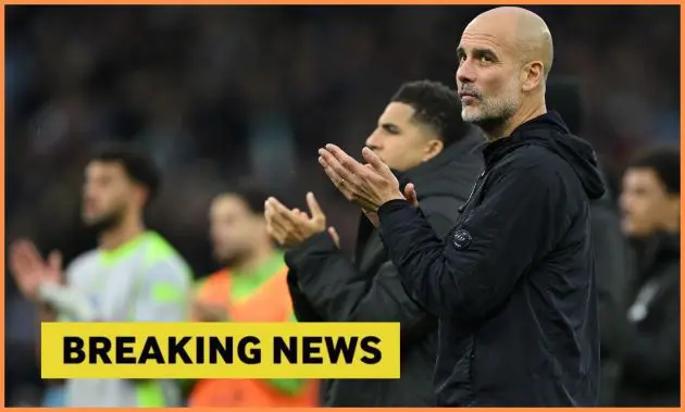 Man City breaking news