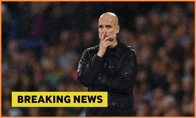 Man City breaking news
