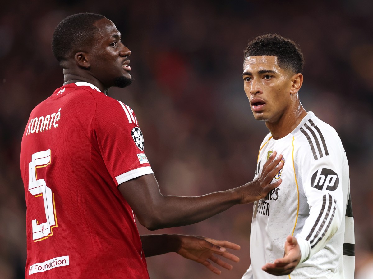 Ibrahima Konate and Jude Bellingham