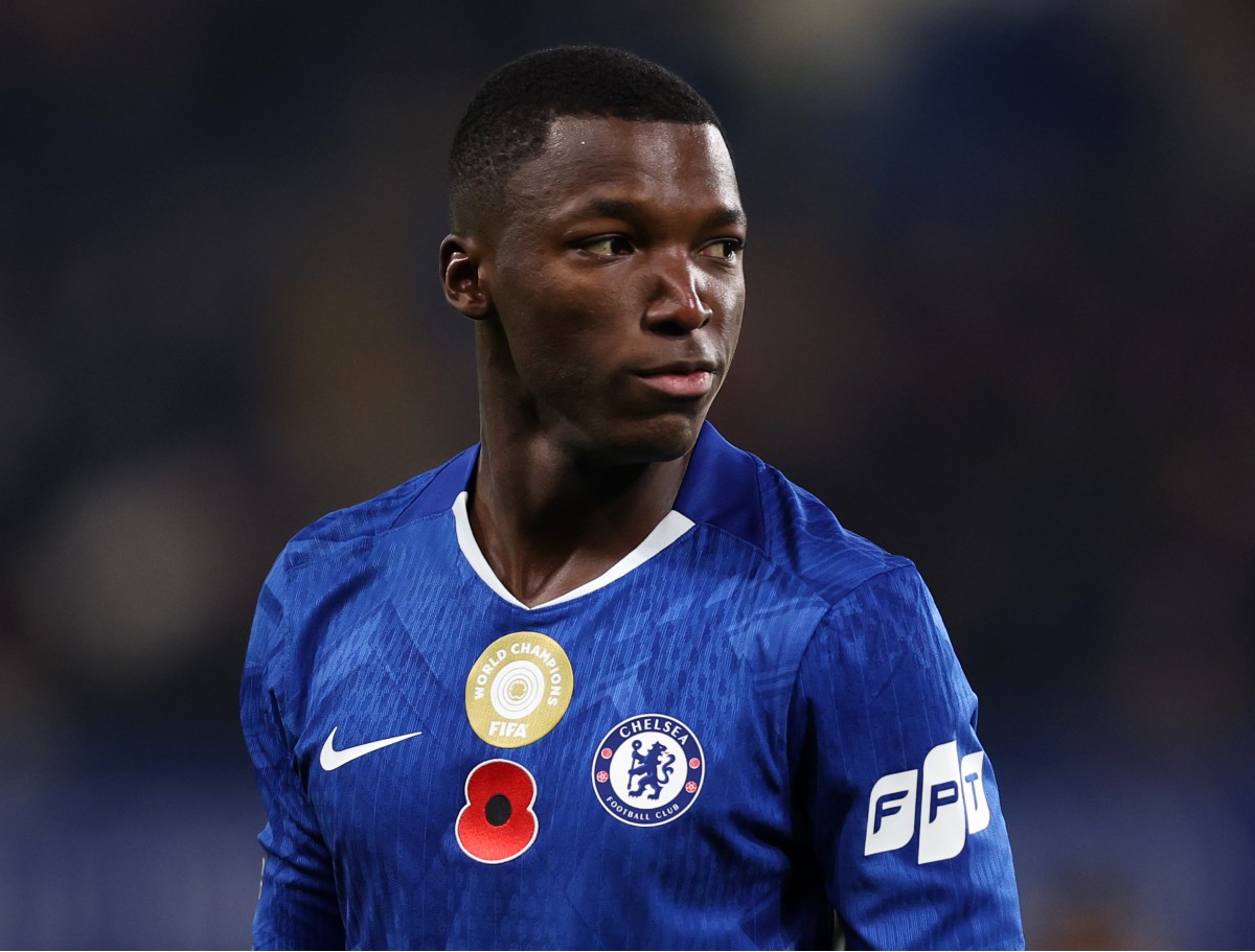 Moises Caicedo looks on during Chelsea's win vs Wolves