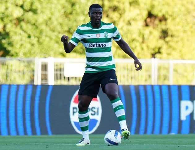 Ousmane Diomande in action for Sporting Lisbon