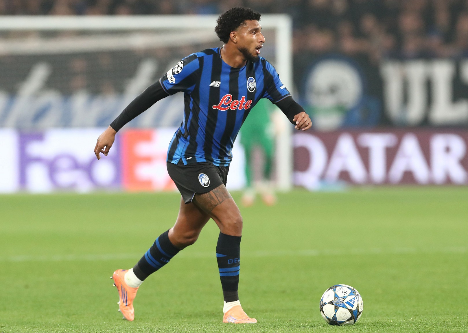 Ederson of Atalanta BC in action