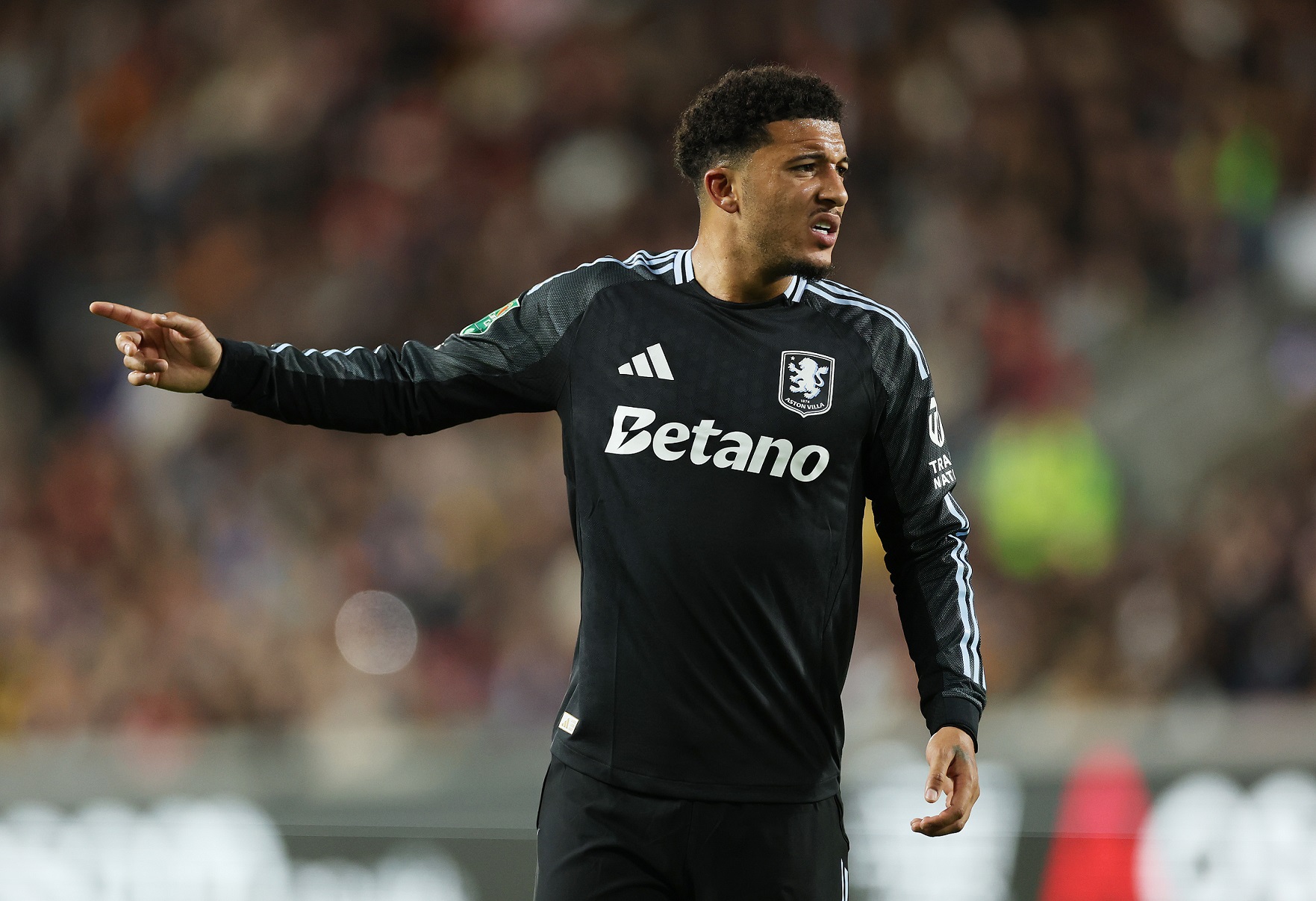 Jadon Sancho of Aston Villa