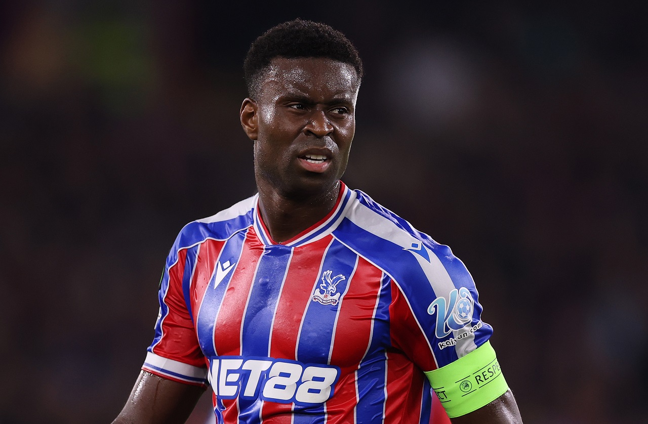 Marc Guehi in action for Crystal Palace