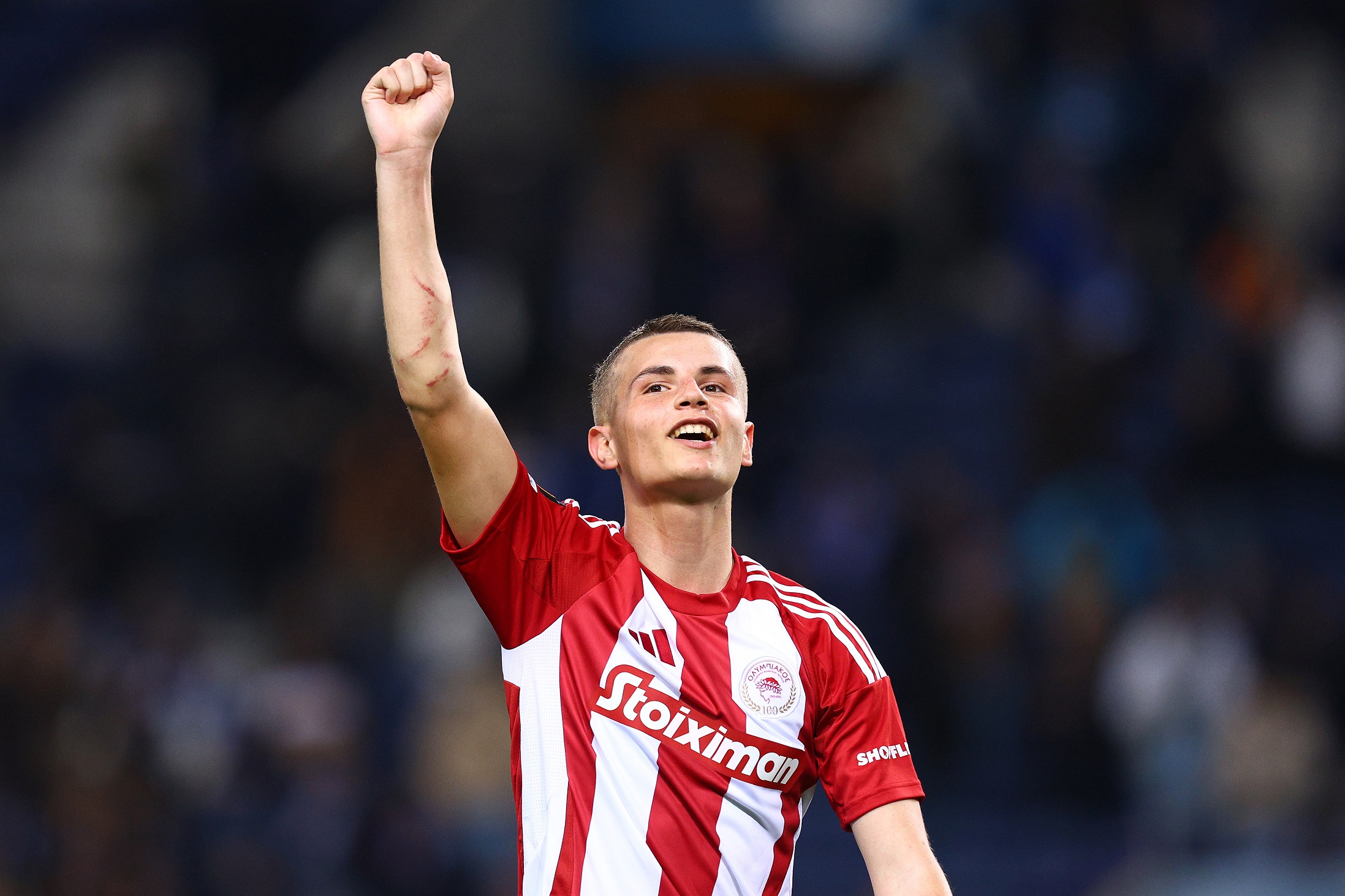 Christos Mouzakitis of Olympiakos FC