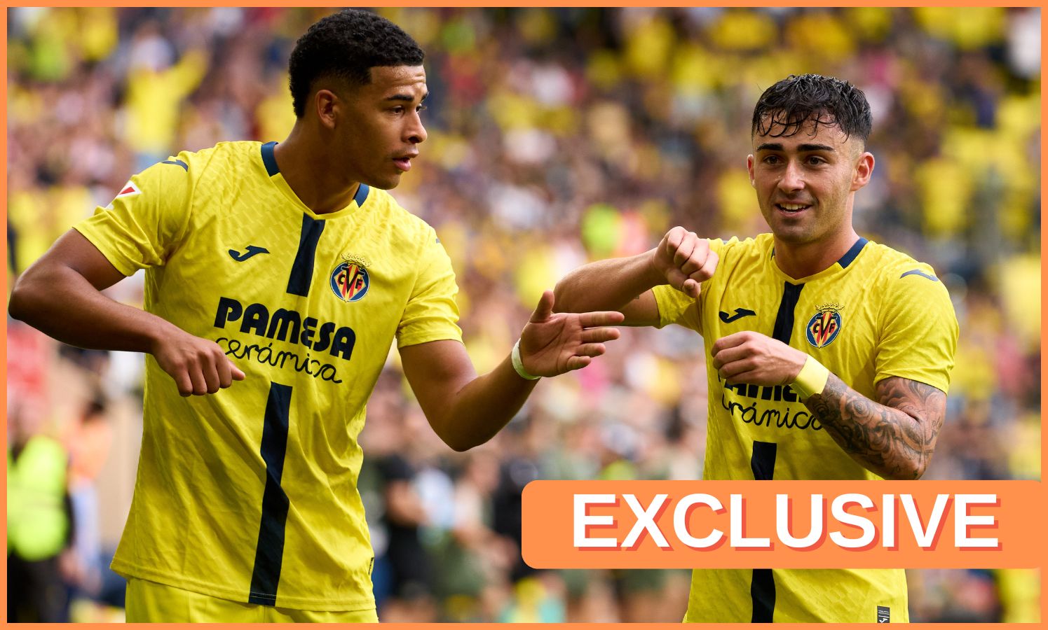 Alberto Moleiro with Villarreal