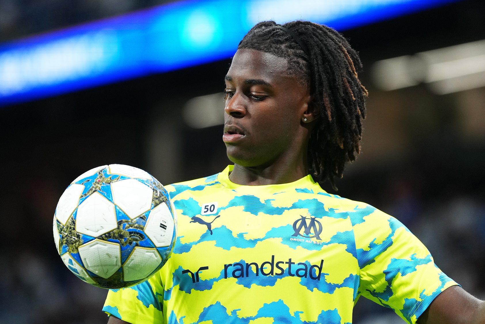 Darryl Bakola of Olympique de Marseille