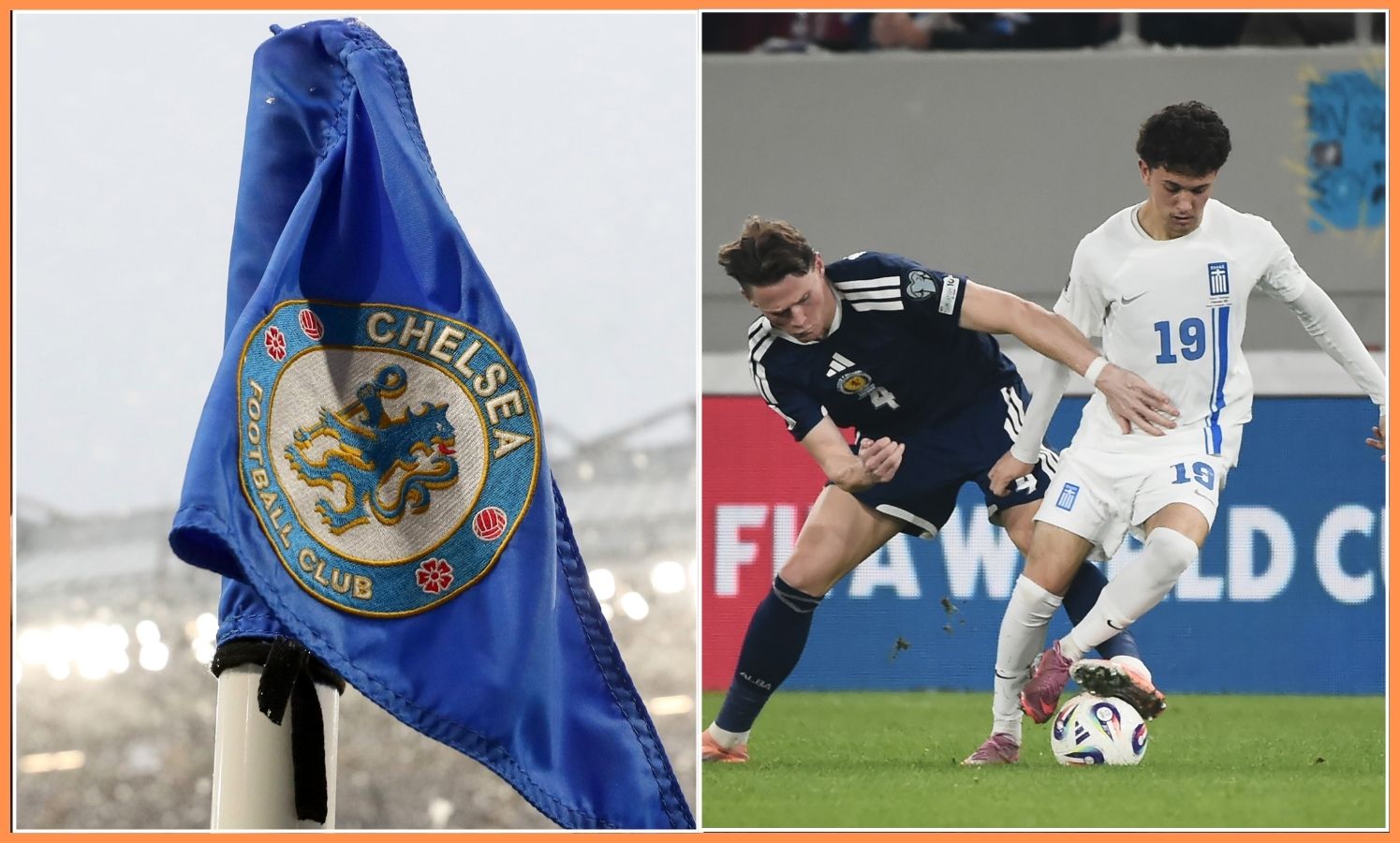 Konstantinos Karetsas in action for the Greek national team