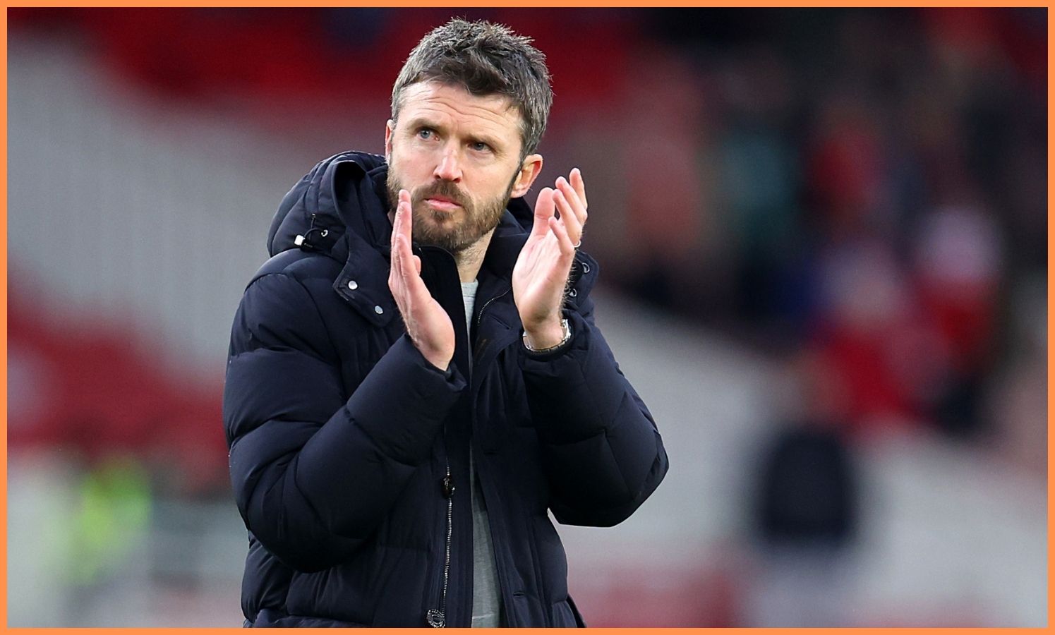 Michael Carrick during his time as Middlesbrough manager
