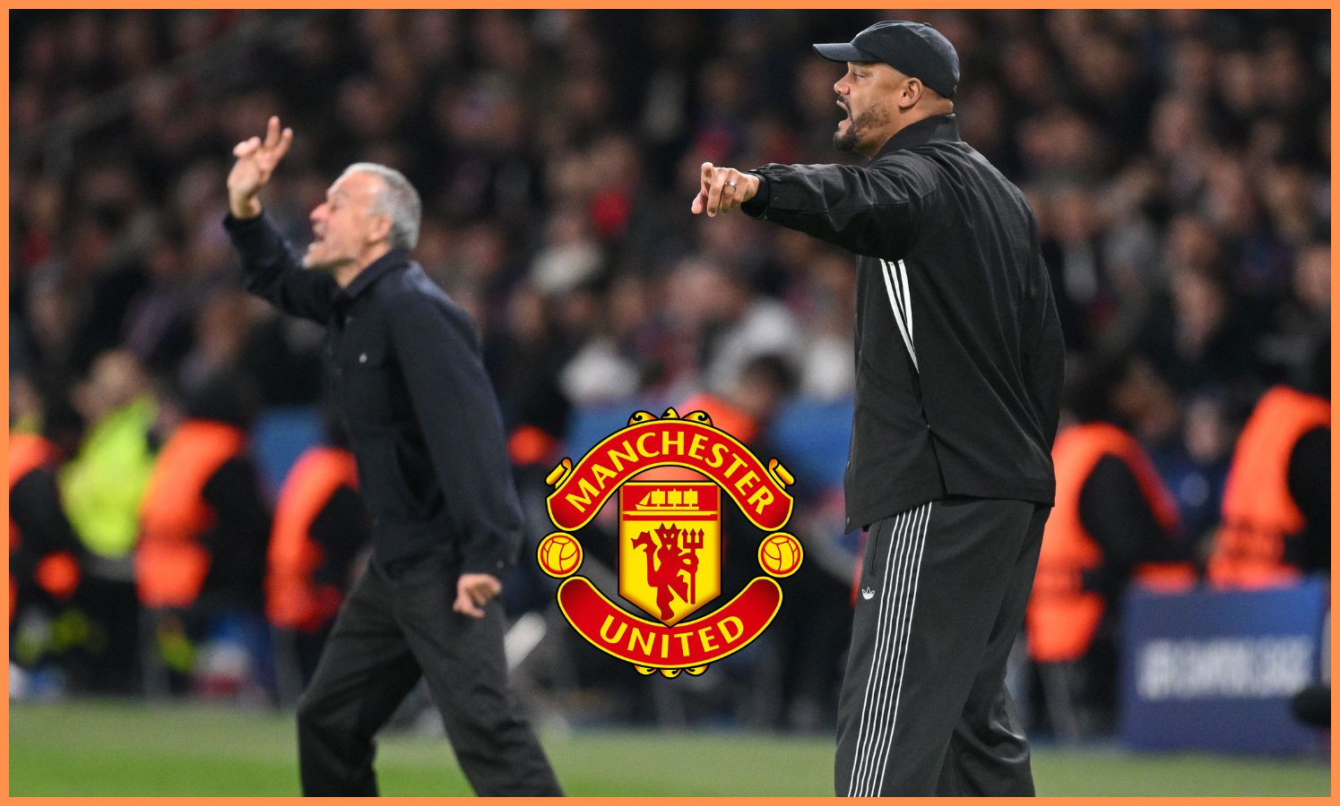 Luis Enrique and Vincent Kompany