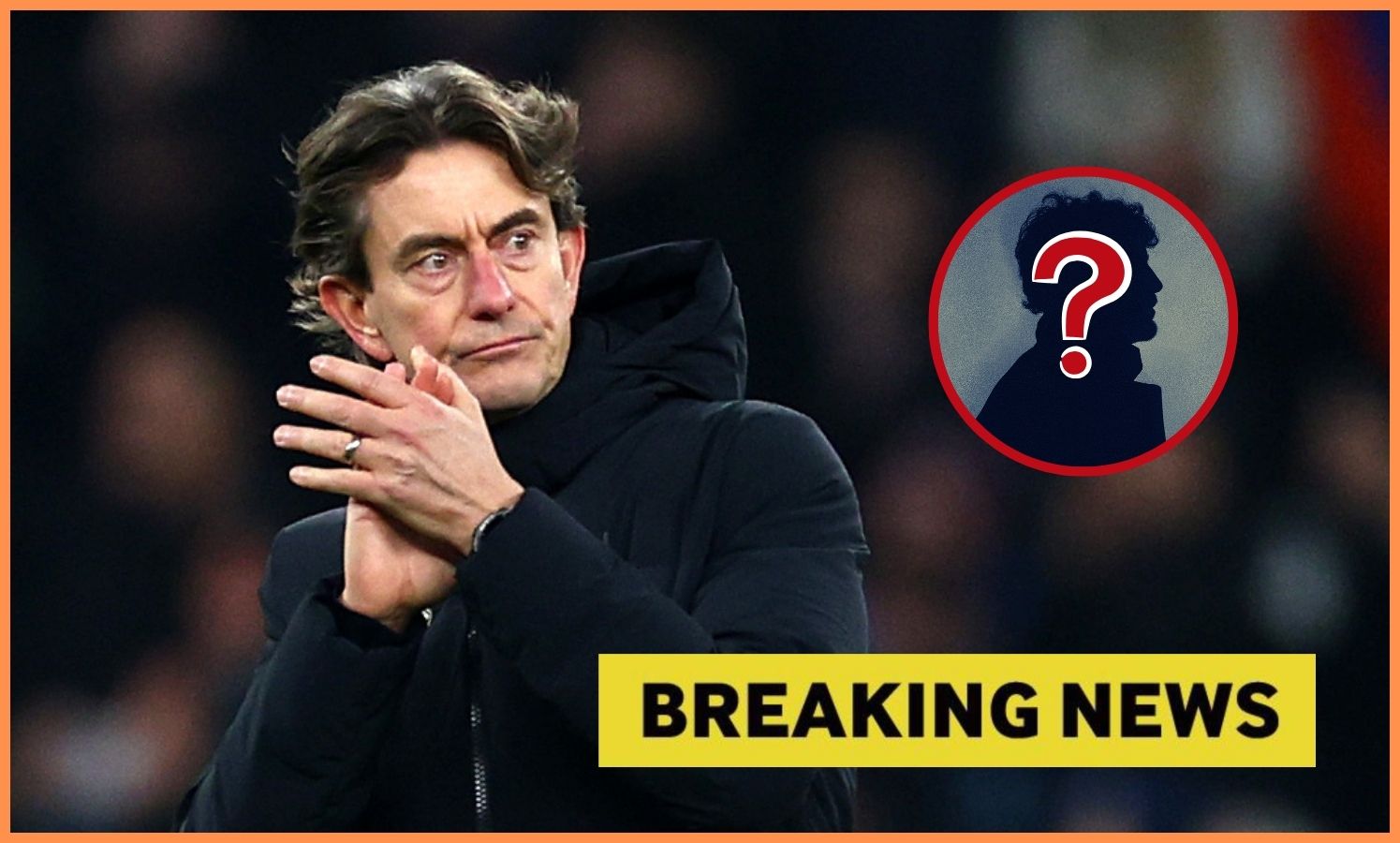 Thomas Frank plus 'breaking news' banner