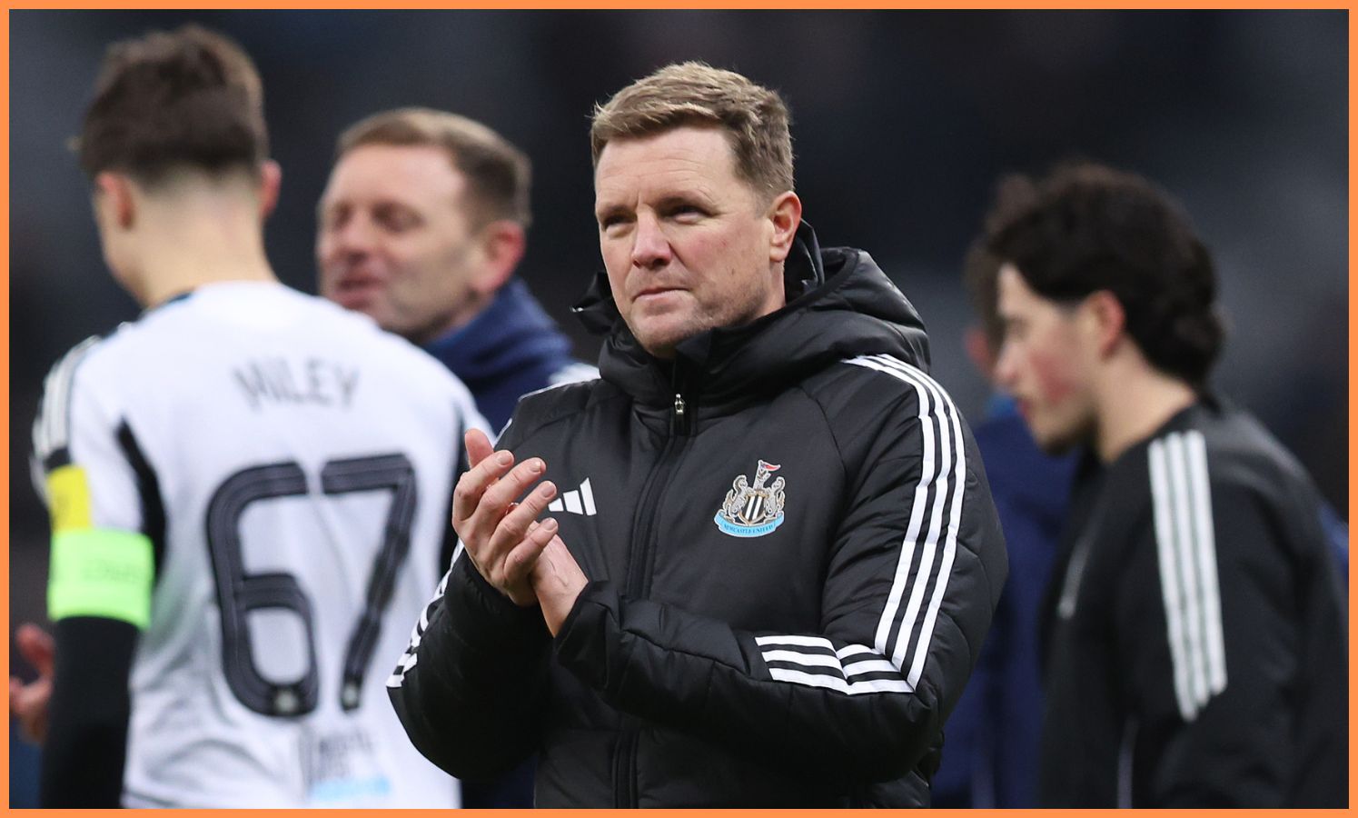 Newcastle United manager Eddie Howe