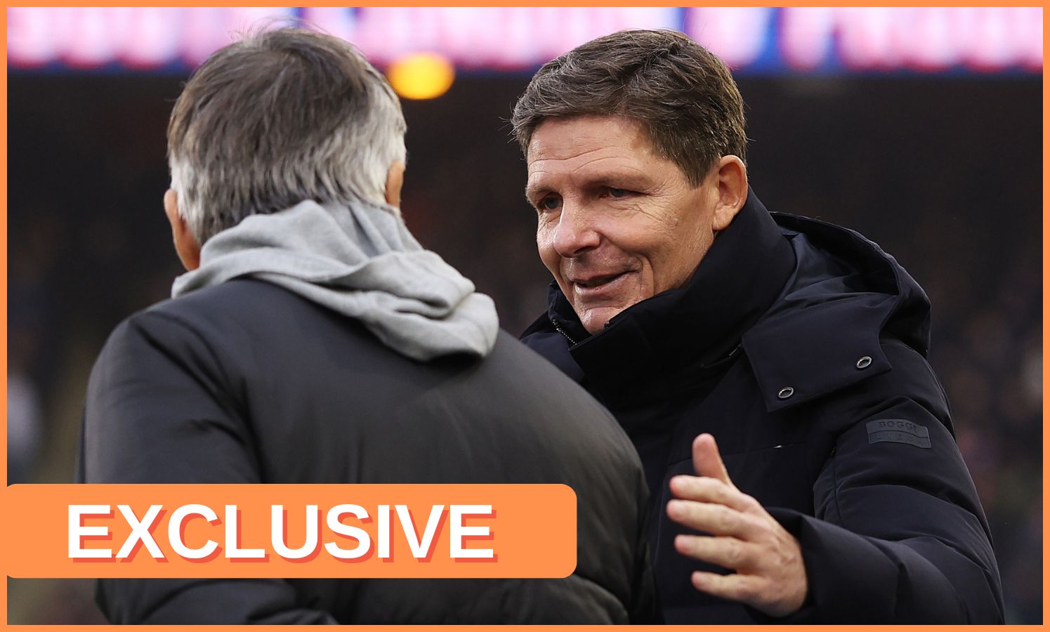 Oliver Glasner is the favourite for the Manchester United job