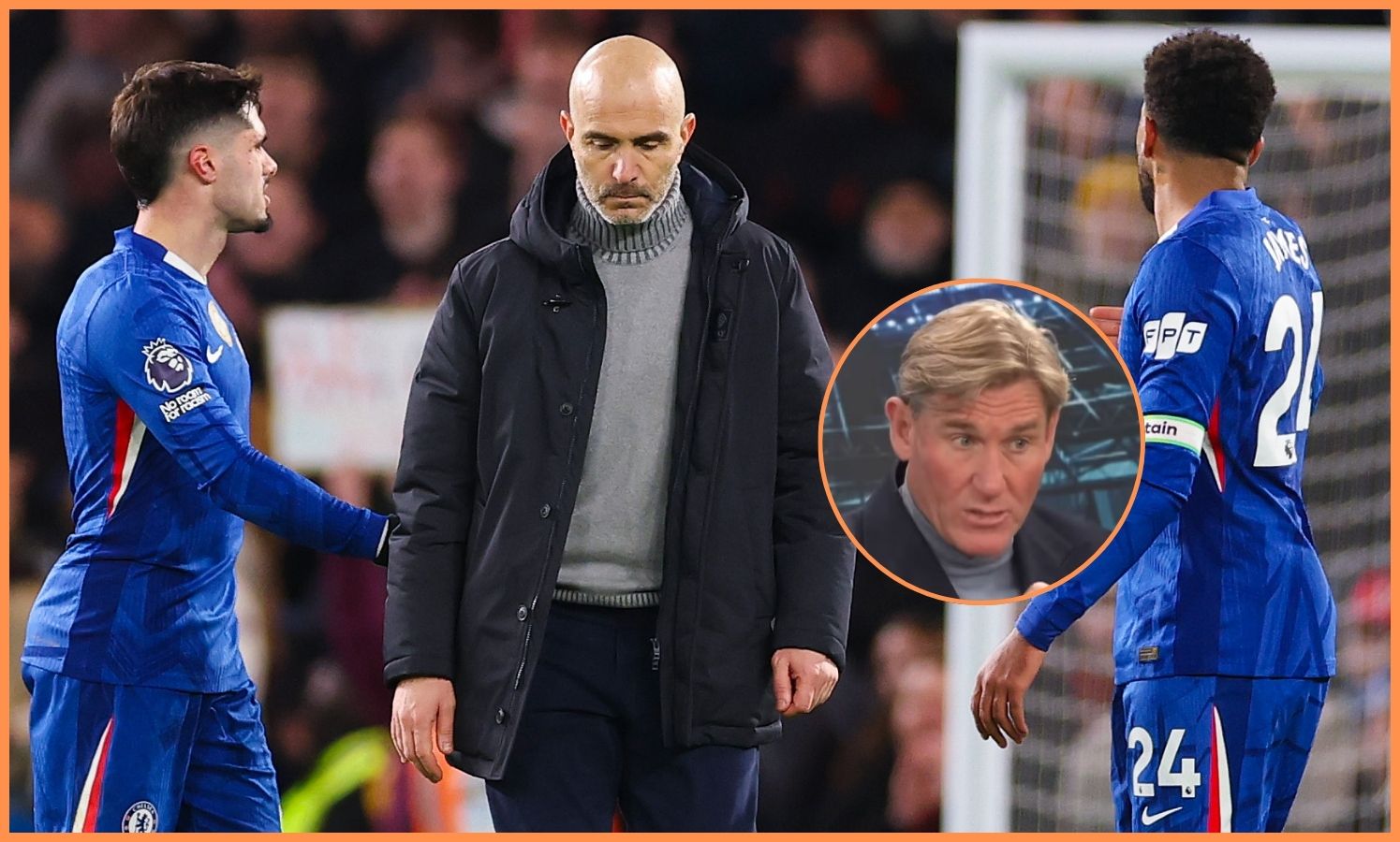 Enzo Maresca and Simon Jordan