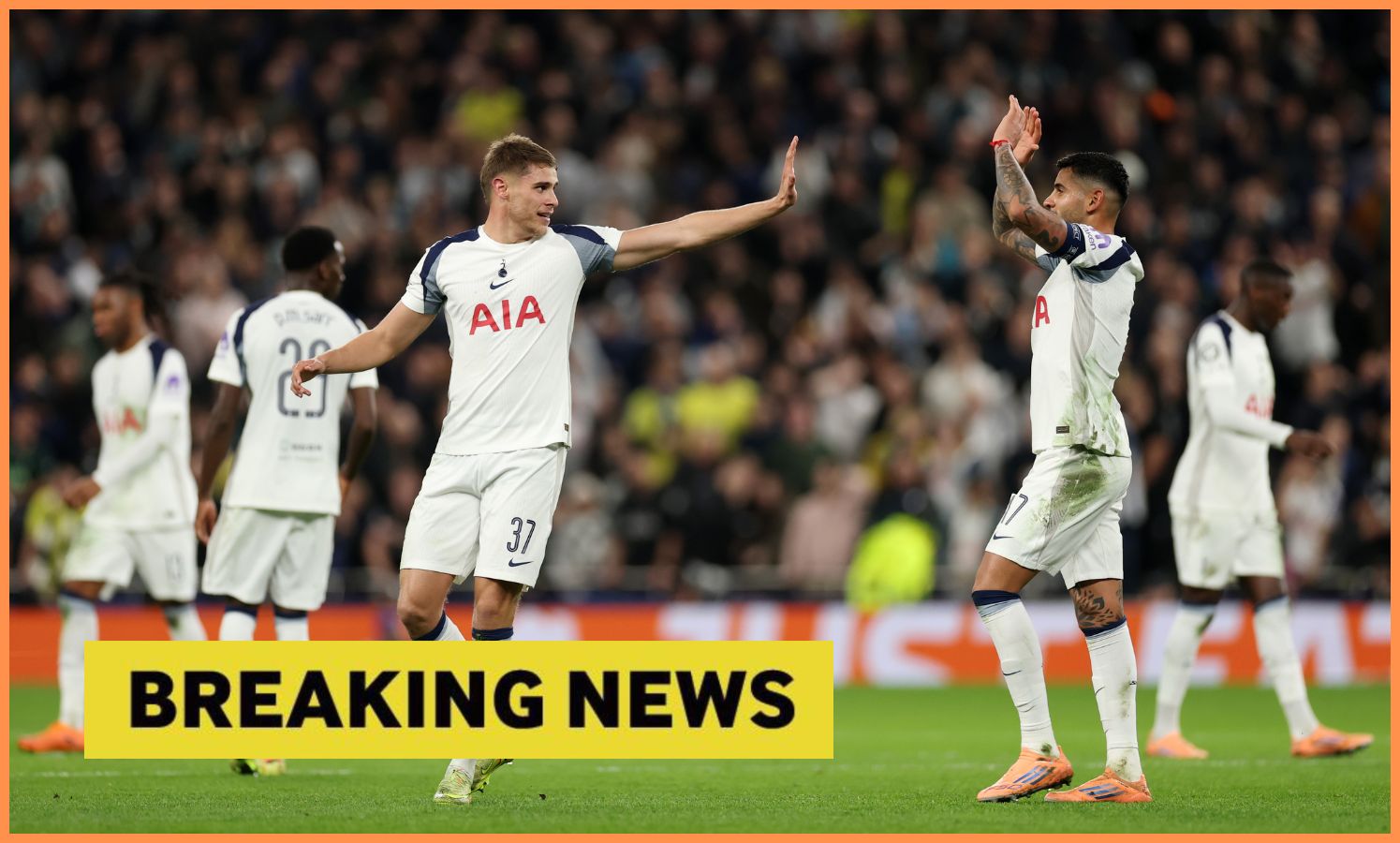 Tottenham breaking news