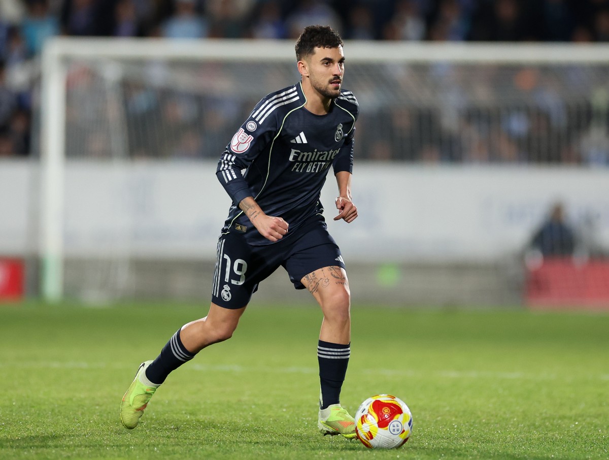 Dani Ceballos in action for Real Madrid