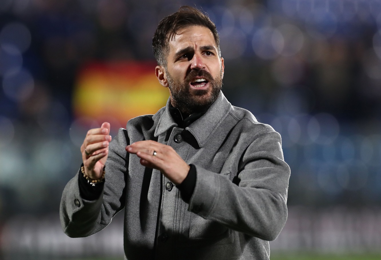 Como 1907 coach Cesc Fabregas