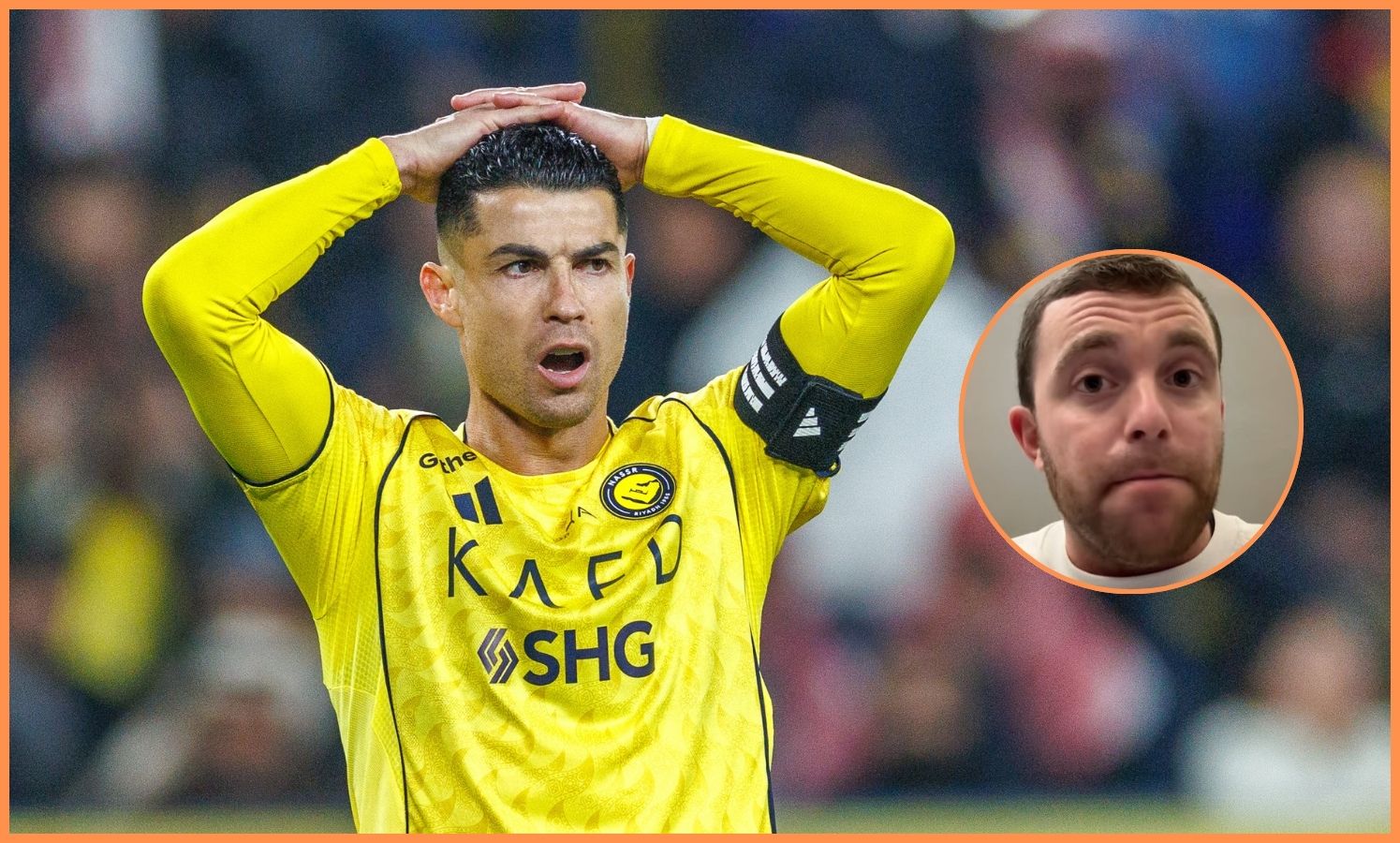 Cristiano Ronaldo and Fabrizio Romano