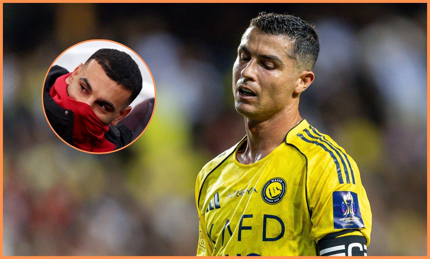 Cristiano Ronaldo and Mohamed Salah