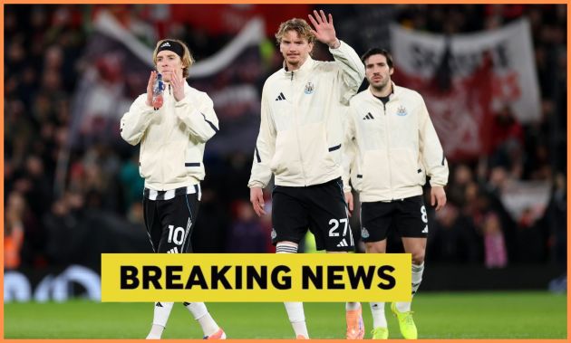 Sandro Tonali, Nick Woltemade, and Anthony Gordon