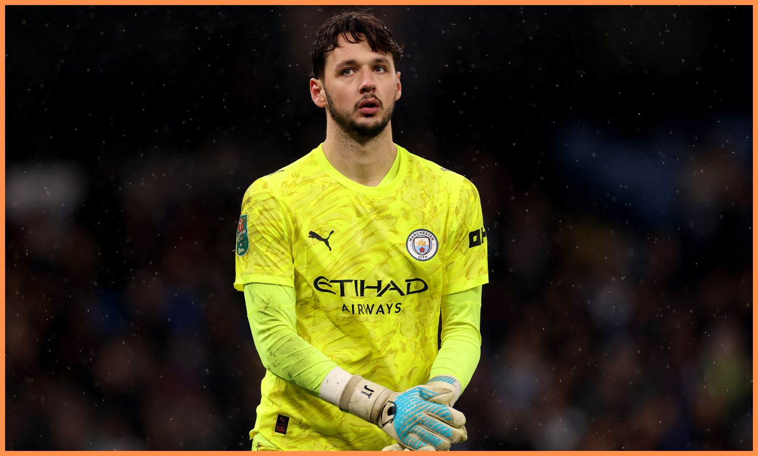 James Trafford of Manchester City