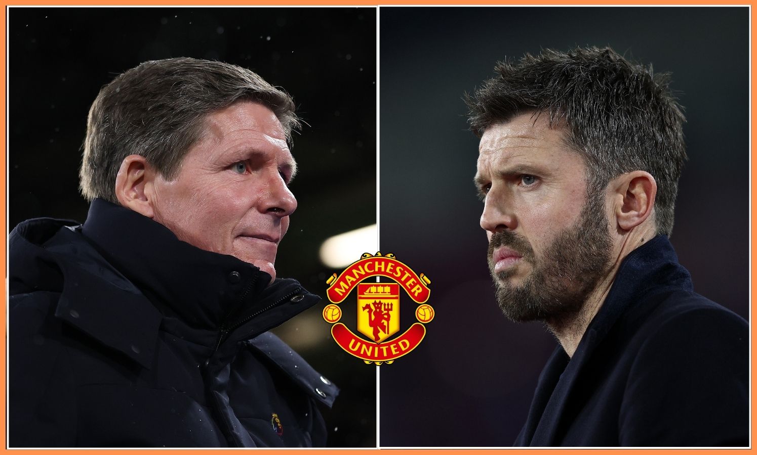 Oliver Glasner and Michael Carrick