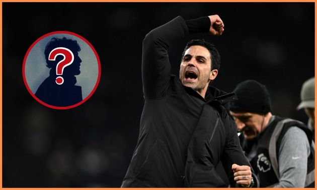 Arsenal manager Mikel Arteta celebrates after the 4-1 win vs Tottenham