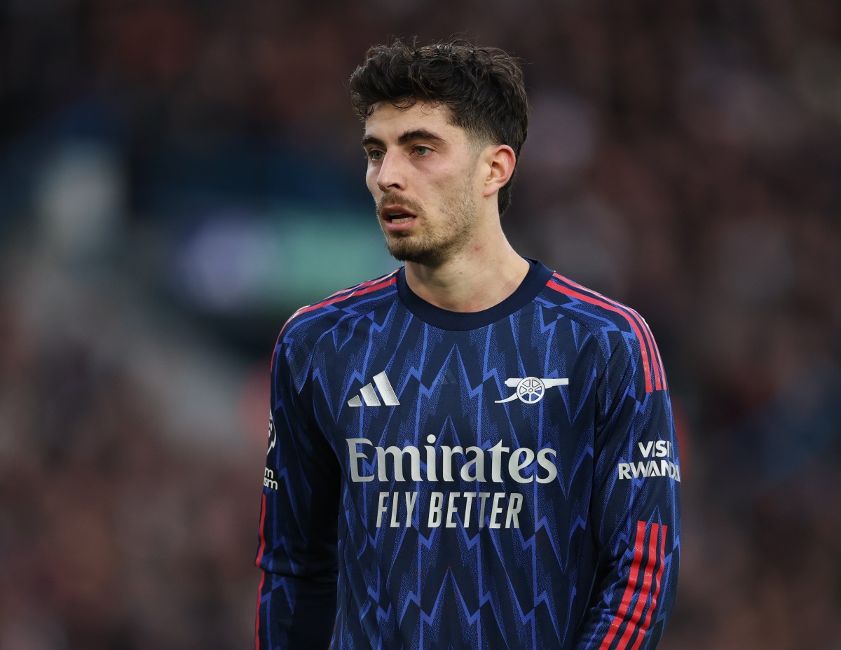 Kai Havertz of Arsenal in action