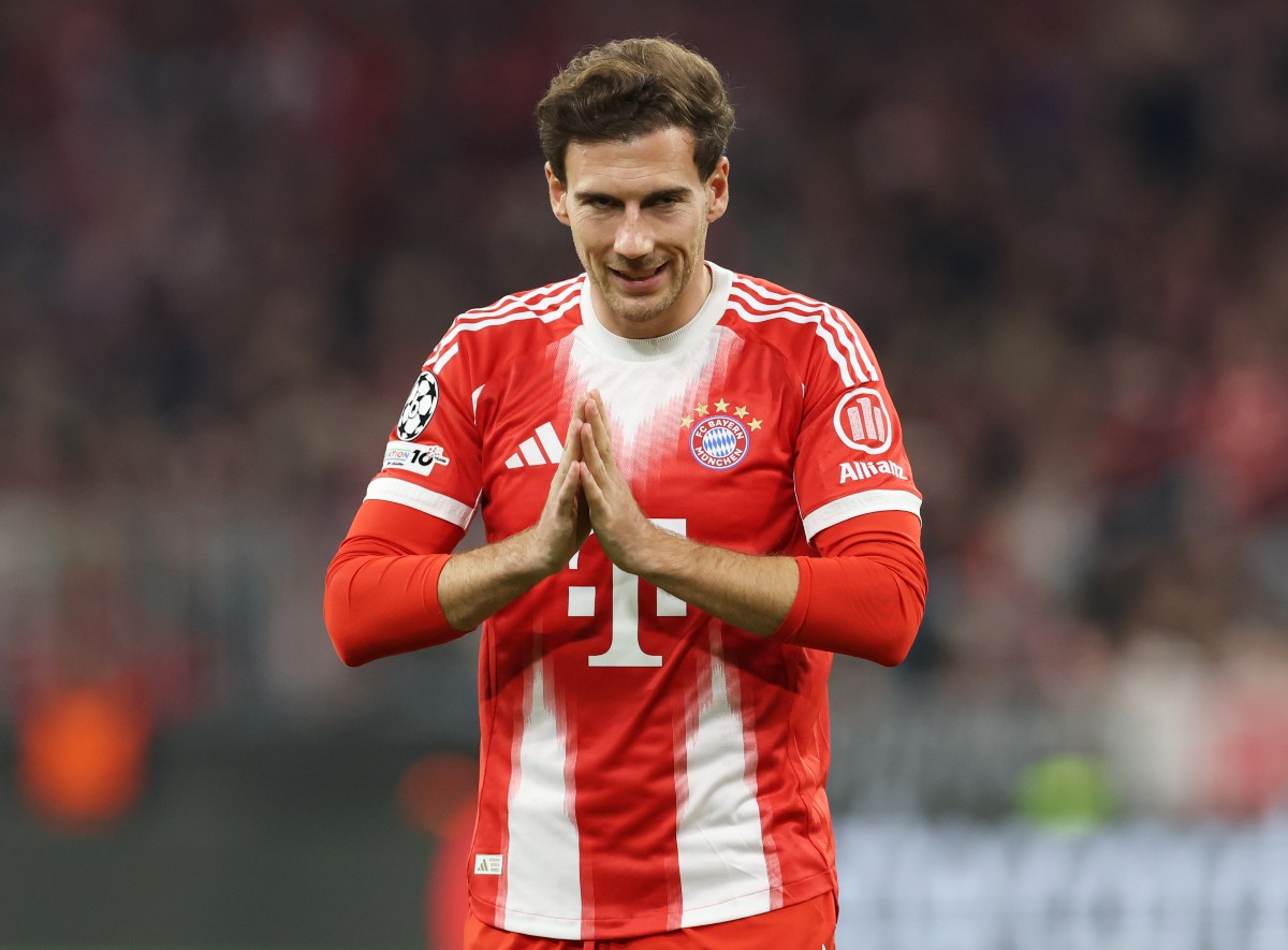 Leon Goretzka of Bayern Munich