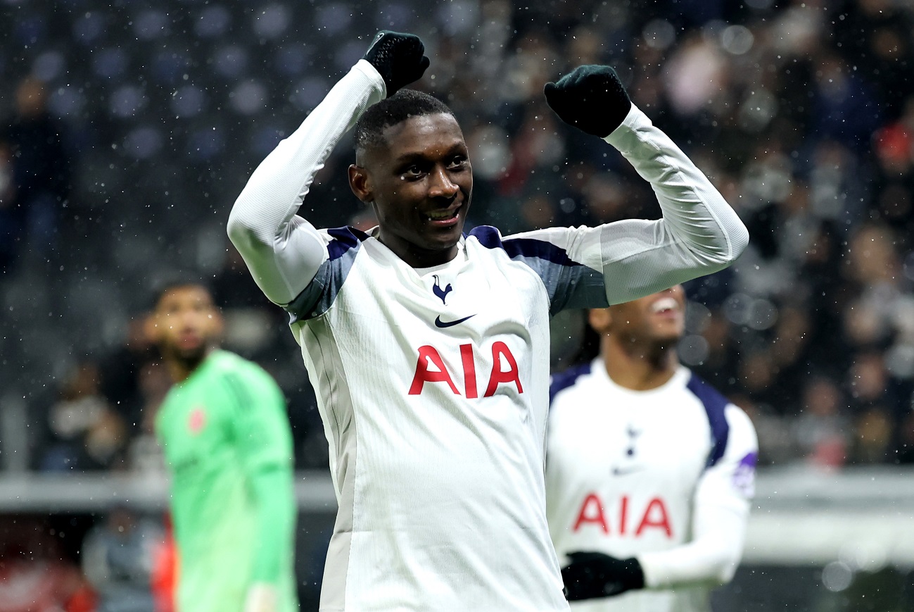 Randal Kolo Muani of Tottenham Hotspur