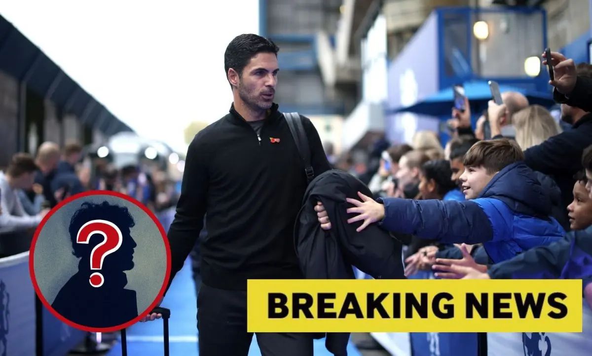 Mikel Arteta, Manager of Arsenal, arrives at the stadium prior to a Premier League match.