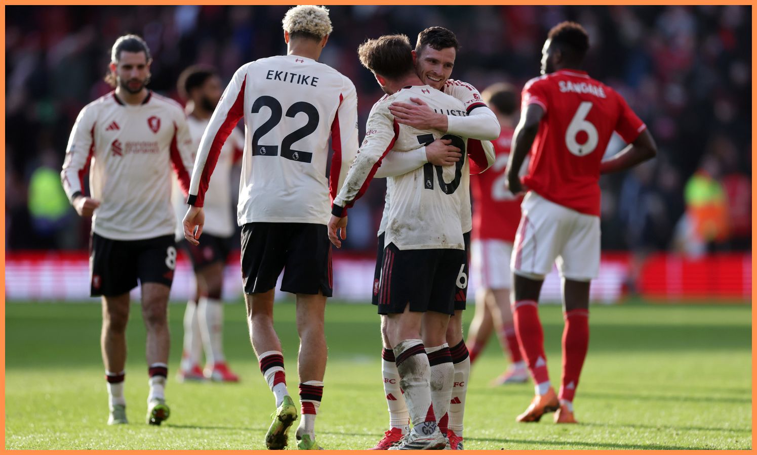 Liverpool players