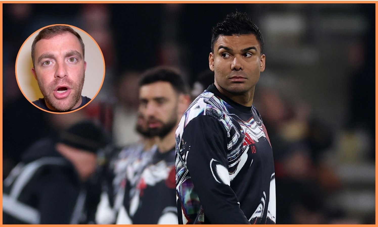 Casemiro and Fabrizio Romano