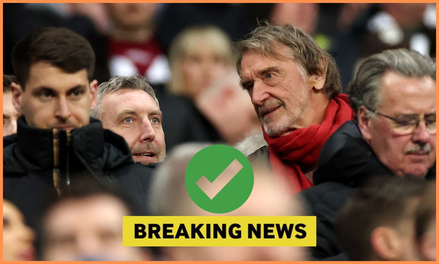 Sir Jim Ratcliffe and Jason Wilcox
