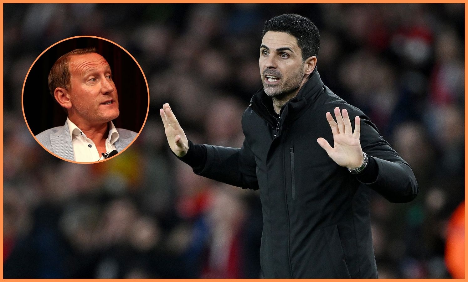 Mikel Arteta and Ray Parlour