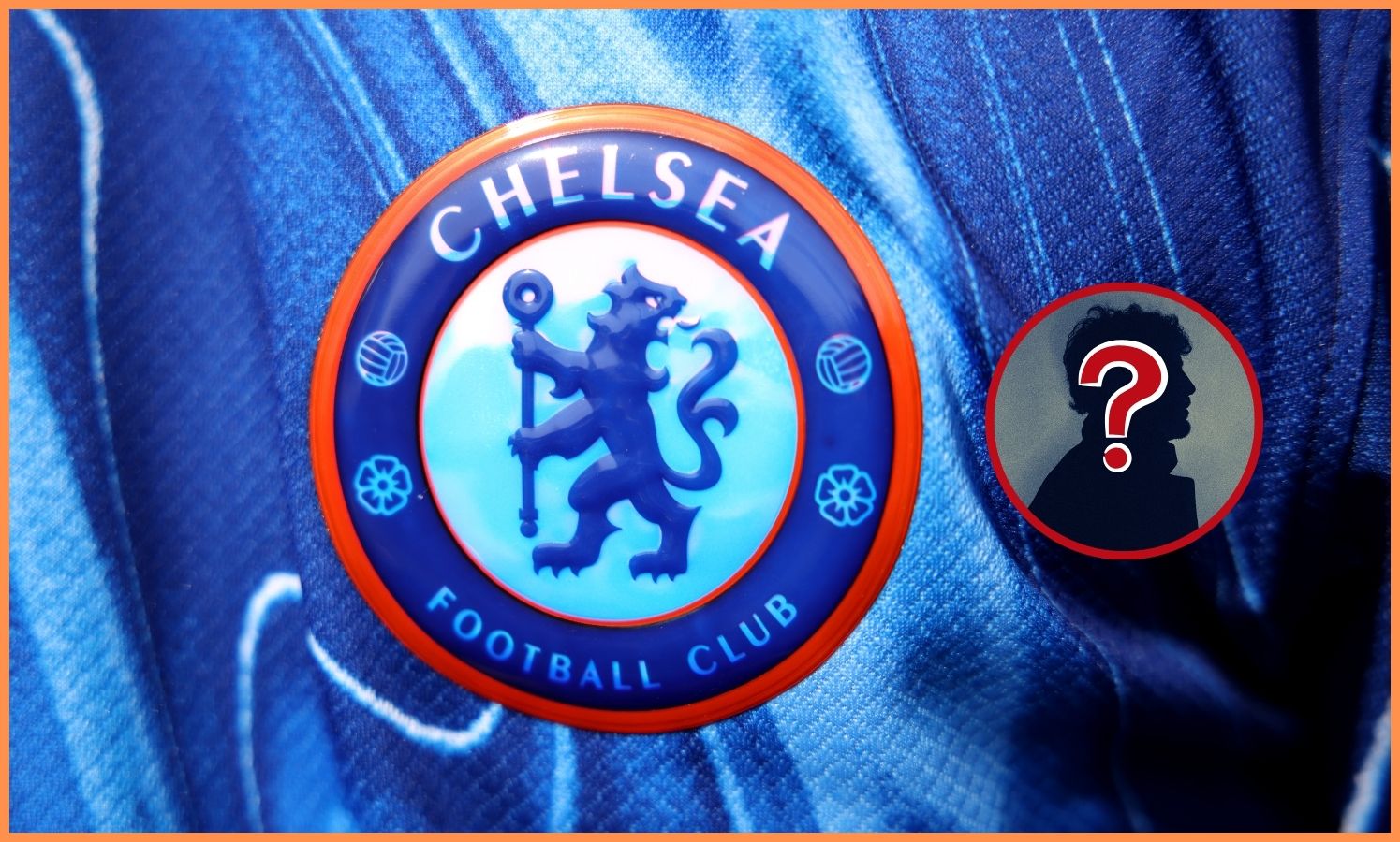 Chelsea FC logo close-up image