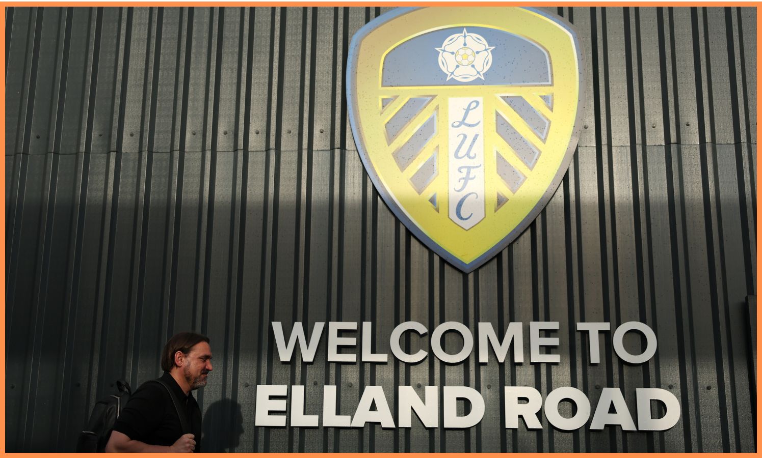 Daniel Farke at Elland Road