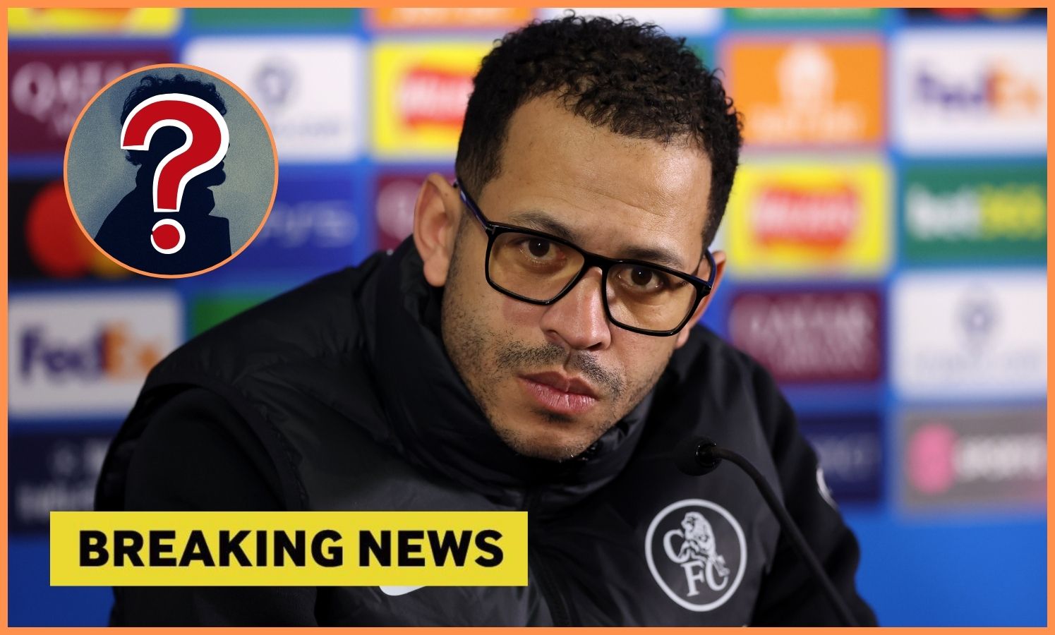 Chelsea manager Liam Rosenior during a press conference