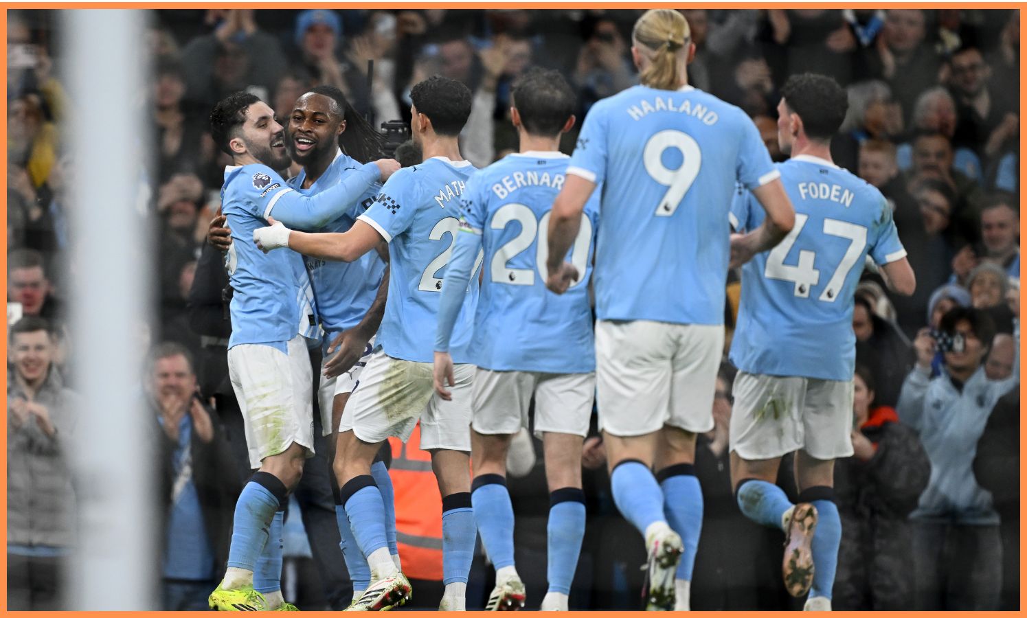 Man City players