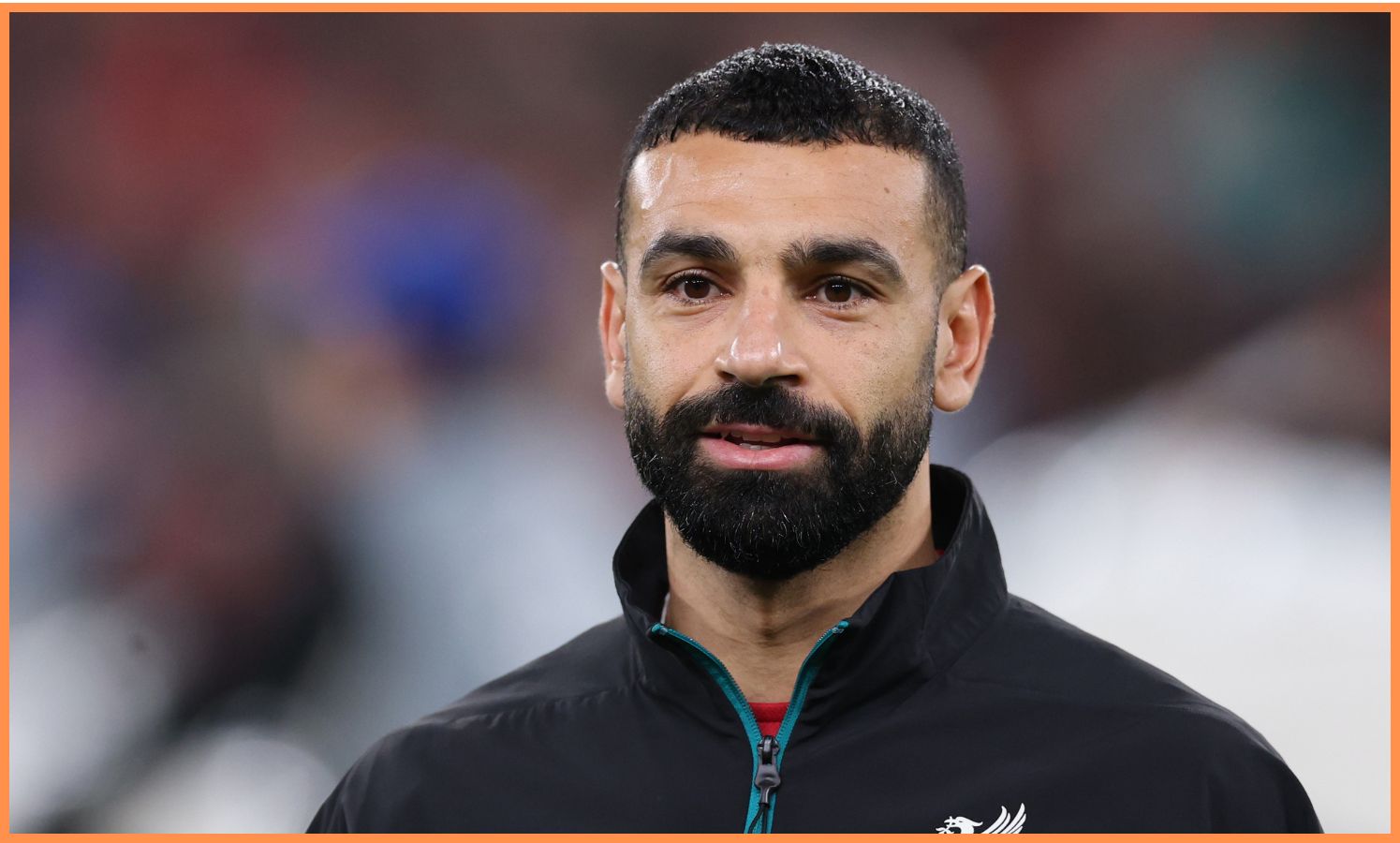 Mohamed Salah lining up for Liverpool