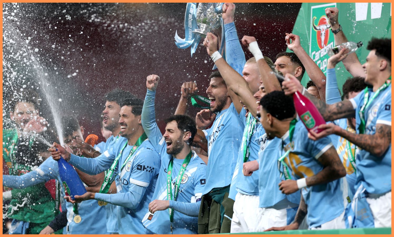 Man City players